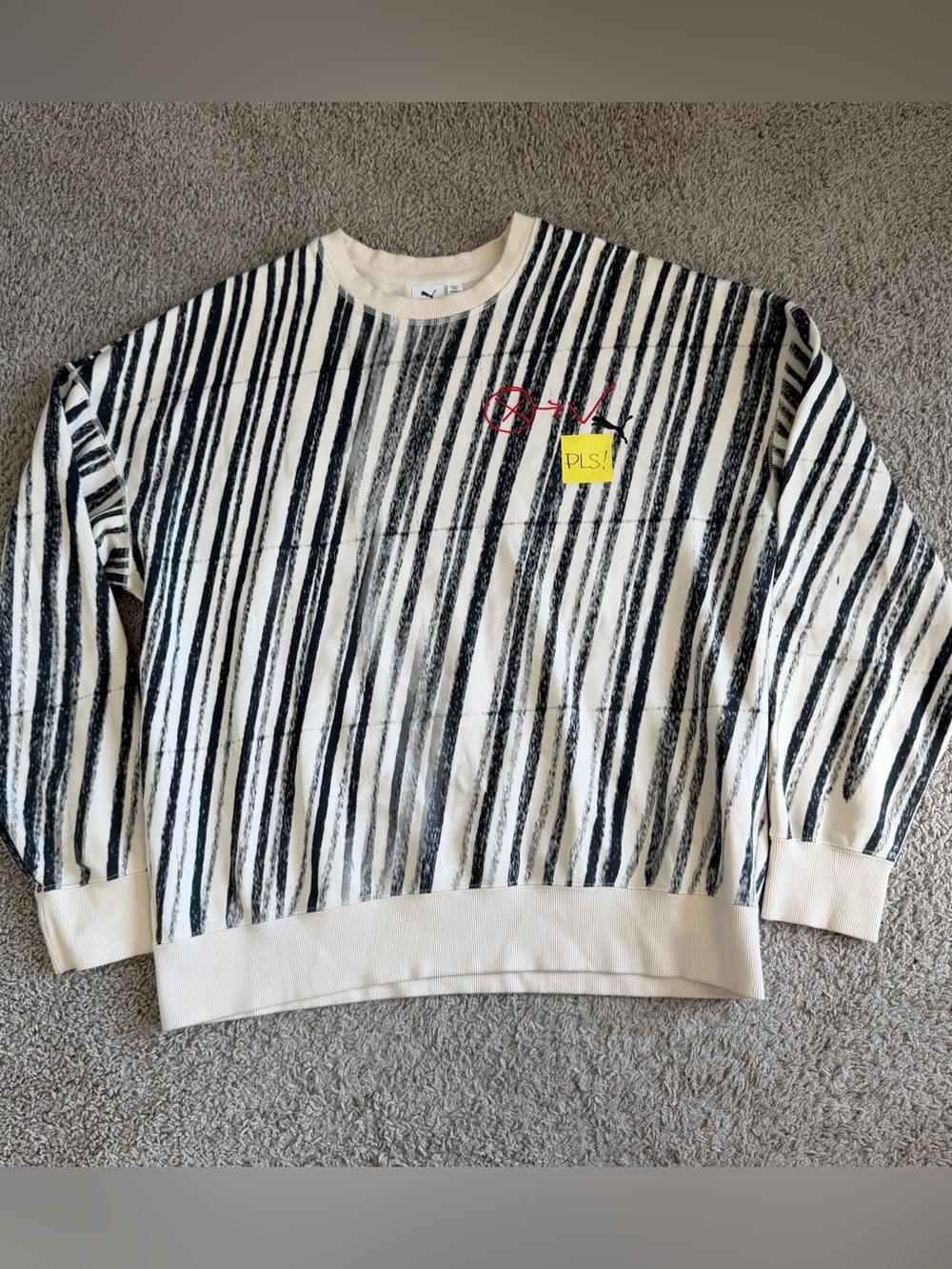 PUMA x Michael Lau AOP Crewneck Sweater